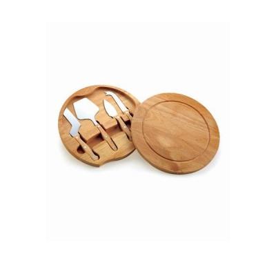 Kit de Queijo Personalizado Com 5 Pecas Ele e Composto Por 2 Facas 1 Garfo 1 Espatula e 1 Estojo
