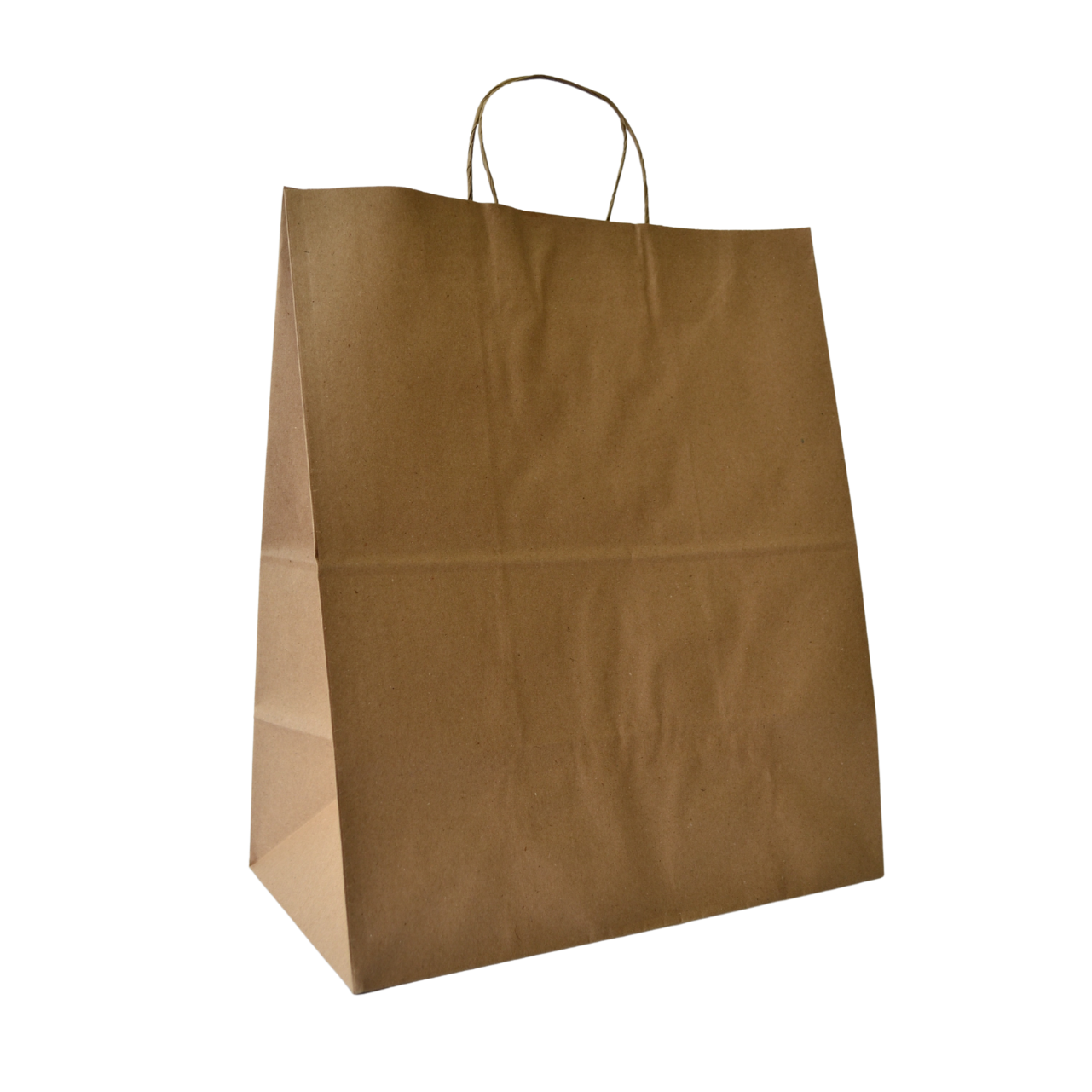 Kit de Sacolas de Papel - Kraft Cor Parda - Tamanho XG - 200 Unidades