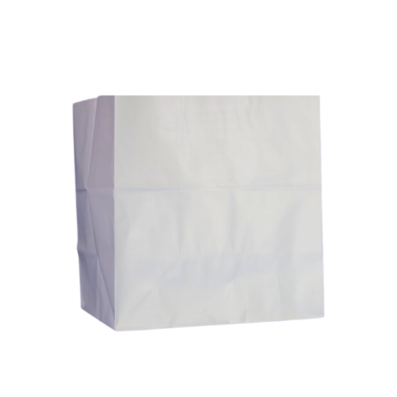 Kit de Sacos de Papel Kraft Cor Branca - Tamanho G - 200 Unidades