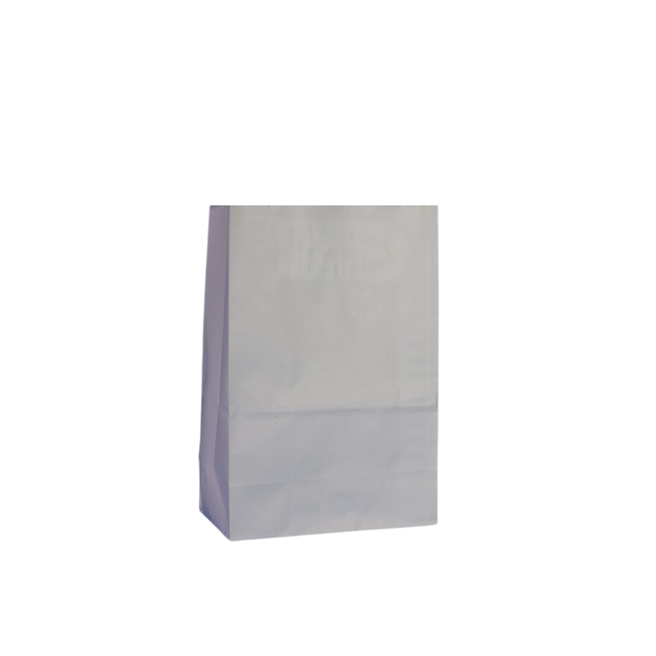 Kit de Sacos de Papel Kraft Cor Branca - Tamanho M - 200 Unidades
