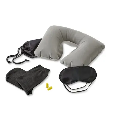 Kit de Viagem Travelx Com Almofada e Mascara