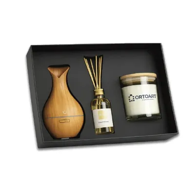Kit difusor de aromas e vela