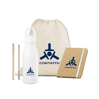 Kit Ecológico de Boas-Vindas com Sacochila - 1