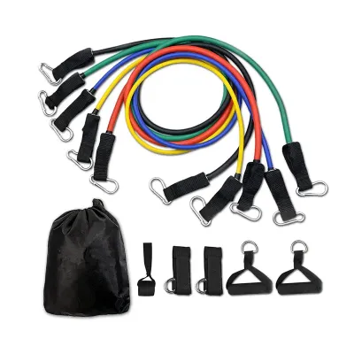 Kit Elastico Extensor 11 Itens