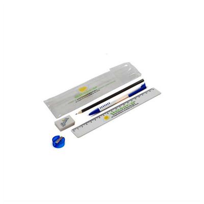 Kit Escolar Personalizado Contem 1 Estojo Sem Impressao 1 Borracha Plastica Personalizada Com 1 c