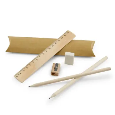 kit escrita com vários itens