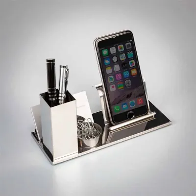 Kit Escritorio em Inox 4 em