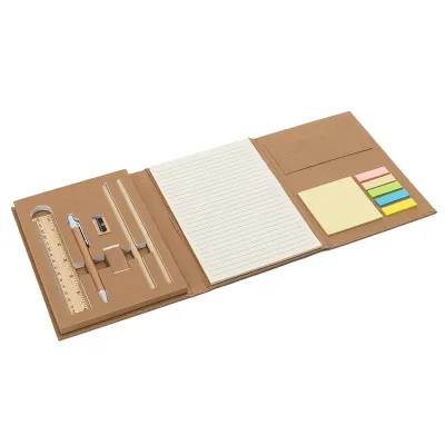 Kit Escritorio em Papel Kraft