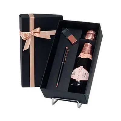 Kit Espumante Caneta e Pen Drive