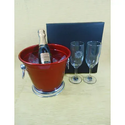 Kit Espumante Chandon 187ml Com Balde de Gelo