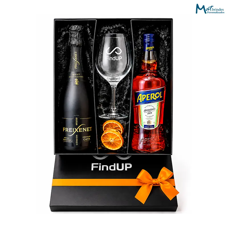Kit Espumante Freixenet com Aperol Personalizado