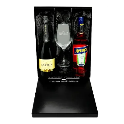 Kit Espumante Salton Com Aperol Personalizado
