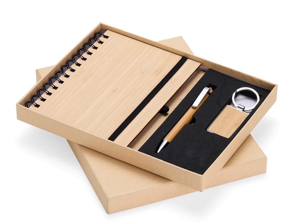 Kit Executivo Ecológica 3 Peças personalizados sm07048B