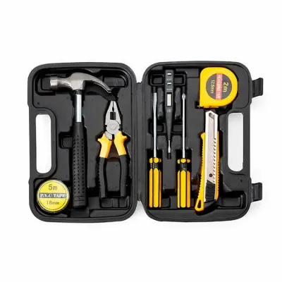 Kit Ferramenta 8 Pecas em Estojo Plastico