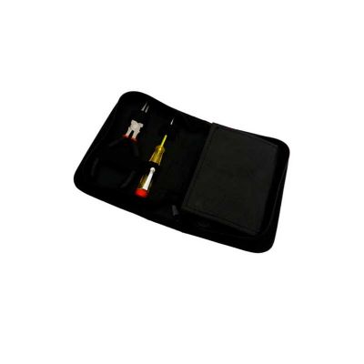 Kit Ferramenta Com 23 Pecas Personalizado em Estojo em Material de Nylon Contem 01 Alicate de Bic