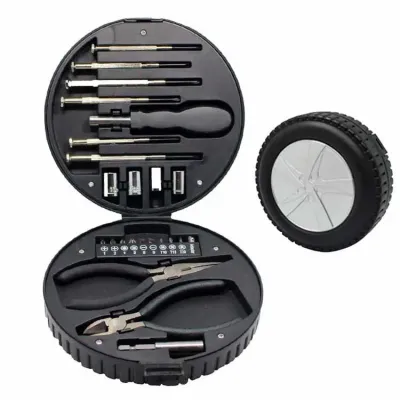 Kit Ferramenta em Formato de Pneu