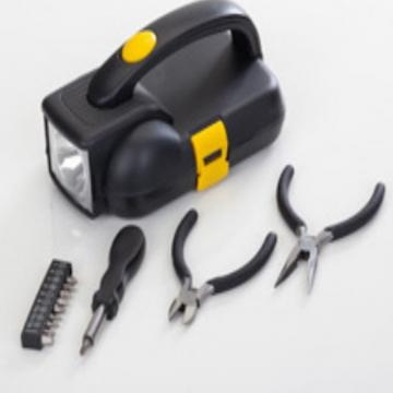 Kit Ferramentas com lanterna TOOLSET — foto 2