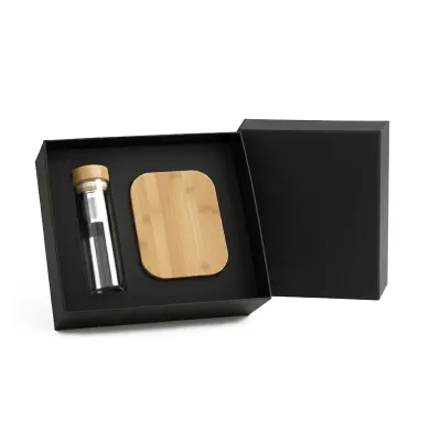 Kit garrafa e carregador