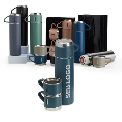 Kit Garrafa Termica 450ml