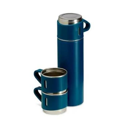 Kit Garrafa Termica de Inox Personalizada