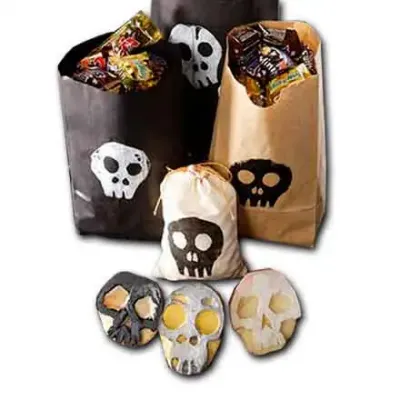 Kit Halloween Recheado de Chicletes