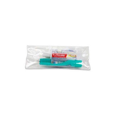 Kit Higiene Personalizado Com 01 Creme Dental Colgate Total 12 30 Gramas 01 Escova Dental Viagem