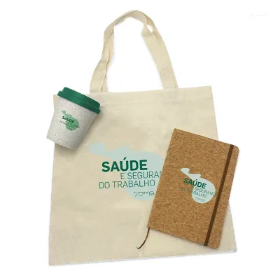 Kit Integracao e Boas Vindas Com Copo Ecologico
