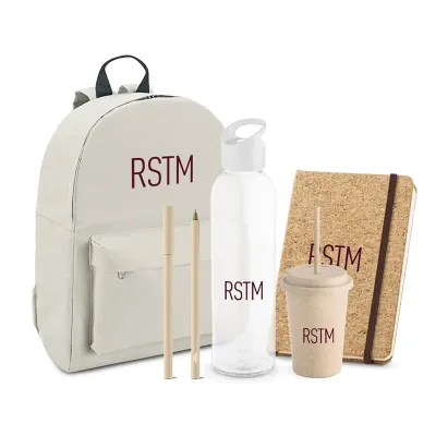 Kit Integração e Boas-Vindas Ecológico Gourmet Personalizado: AL23