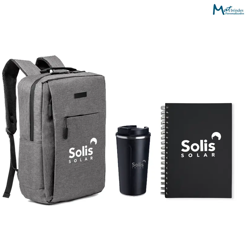 Kit integração Marco Personalizado com Mochila 15L