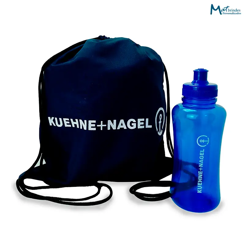 Kit Integração Sacochila e Squeeze Personalizados