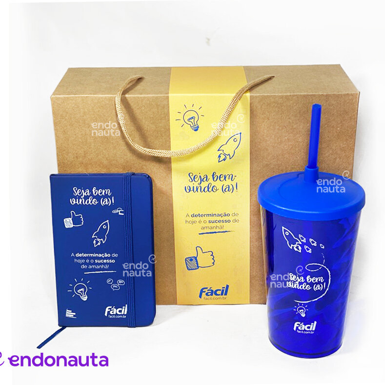 Kit Maleta Bem Vindo a Equipe • Prd029