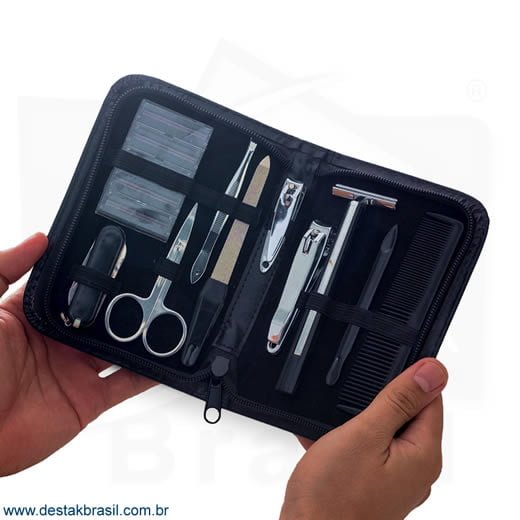 kit Manicure Personalizado Masculino