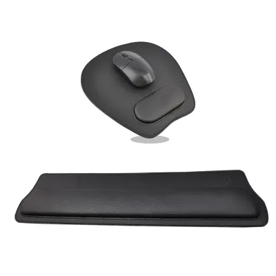 Kit Mouse Pad e Apoio de Teclado Organizador de Mesa