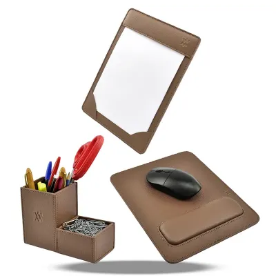 Kit Mouse Pad Porta Caneta Risque Rabisque a5