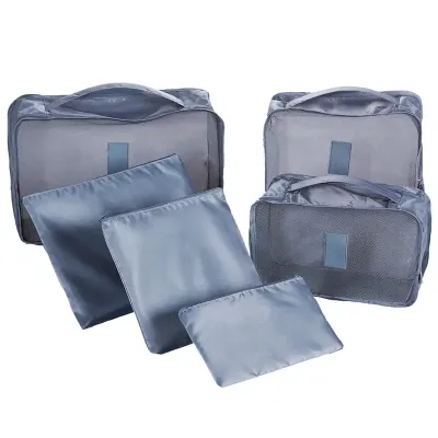 Kit Necessaire Viagem Com 6 Pecas