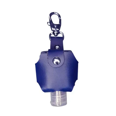 Kit Novembro Azul Com Necessaire Chaveiro Alcool Gel