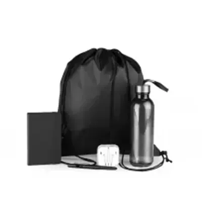 Kit Onboarding Mochila Garrafa Fone Caderno e Caneta