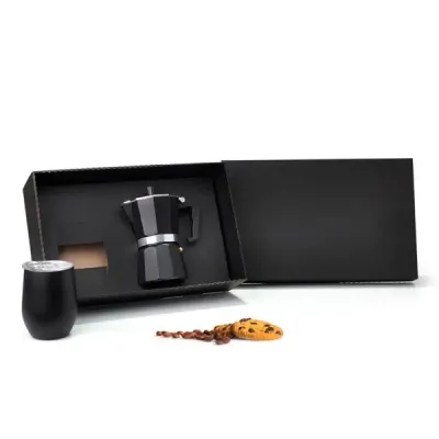 Kit Para Cafe Com Cafeteira Italiana 2 Pecas