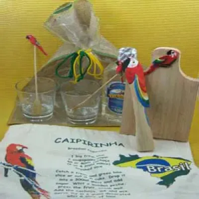 Kit Para Caipirinha Com Avental