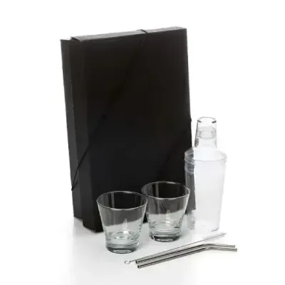 Kit Para Caipirinha em Bambu Com Caixa