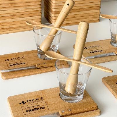 Kit para Caipirinha Personalizado com Logomarca Brinde Corporativo 5 Peças BC015