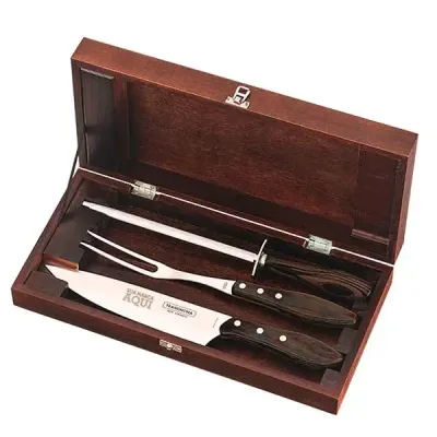 Kit Para Churrasco 4 Pecas Polywood Tramontina