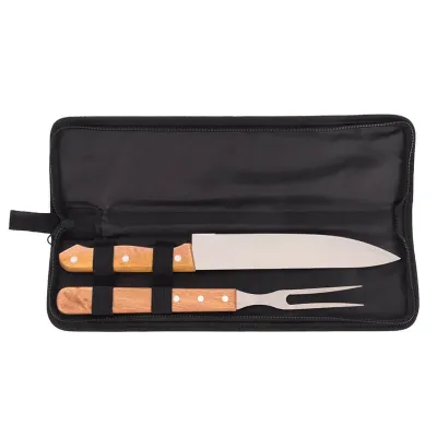 Kit Para Churrasco Com Estojo 2 Pecas
