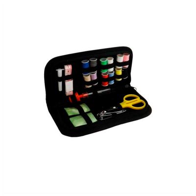 Kit Para Costura Promocional Com Pratico Estojo em Poliester e Personalizacao da Logomarca em Silk