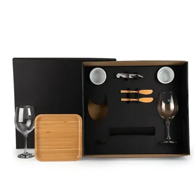 Kit Para Petisco Vinho 8 Pecas