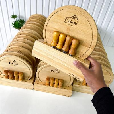Kit para Queijos Personalizado Brinde Corporativo 6 Peças PD-15143