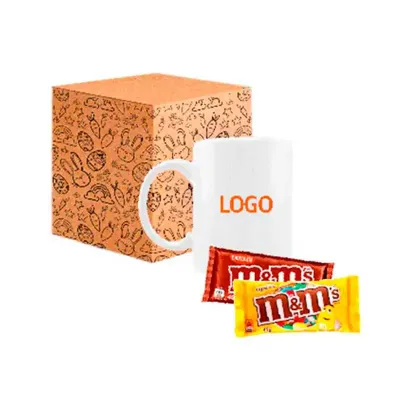 Kit Pascoa Caneca Com Chocolates