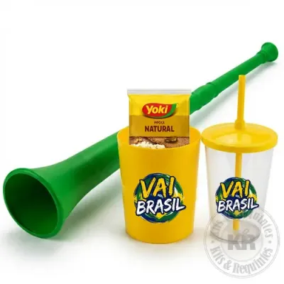 Kit pesonalizado Vai Brasil