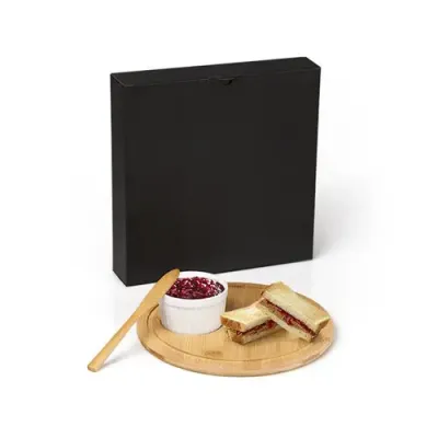 Kit Petisco Personalizado em Bambu