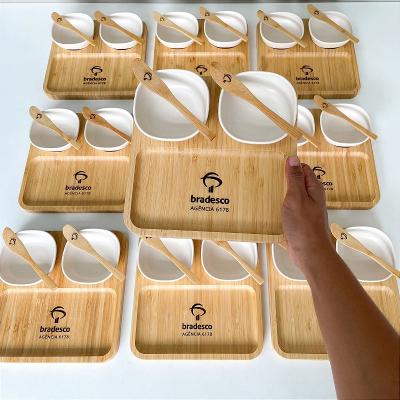 Kit Petiscos Personalizado Brinde Corporativo com Logomarca 5 Peças BC002